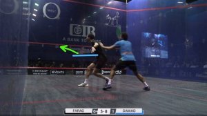 Squash Pro Player Analysis: Farag