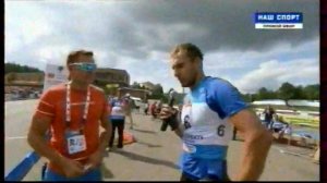 интервью  Антона Шипулина после гонки ( 27.08.2017г)