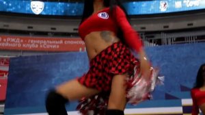 Танцевальный номер группы поддержки ХК "Сочи" - South Girls Sochi.