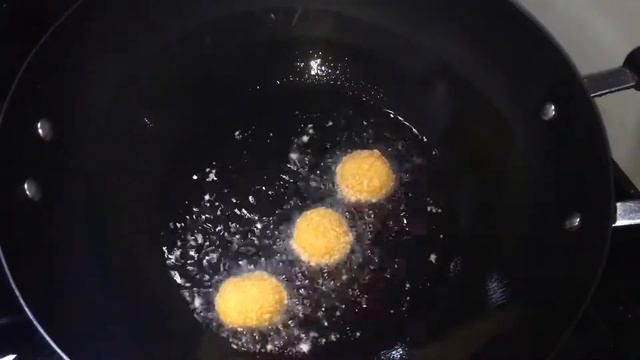 湯圓油炸才更好吃 不一樣做法 休閒美食糕點 香甜酥软
