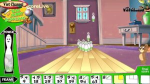 Tom and Jerry Game   Tom and Jerry Tom and Jerry play  Bowling tom and jerry chơi bowling