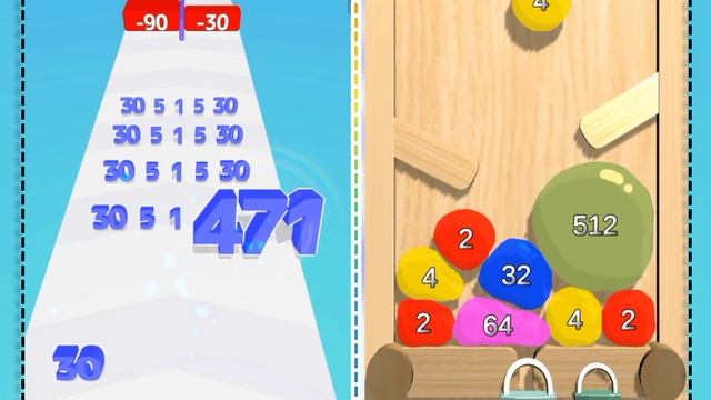 JeJelly - jelly 2048 reach Infielly mod vs alphabet -  ball 2048 New bonus Level part 5 #jejelly