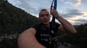 Самое страшное, что я делал в жизни!/ BUNGY 207 / Скайпарк (Skypark Сочи)