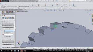 tutorial HSM WORKS for SOLIDWORKS 4 AXIS milling (ARRAY OF OPERATIONS)