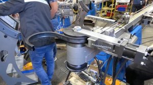 Трубогиб ЧПУ для профильной трубы MASTER, качественная гибка прямоугольной стальной трубы 40х25х1,5