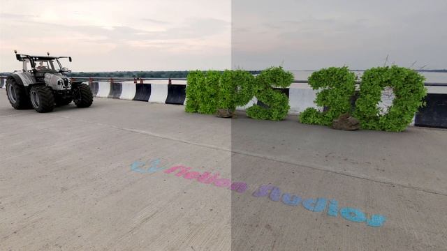 Vfx with real footage using Blender and Botaniq Assets смотреть онлайн