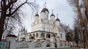 Церковь Спаса Преображения Господня в селе Большие Вяземы древний храм вотчина Бориса Годунова.