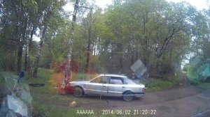 Как правильно перевернуть машину другой машиной...