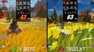 RX 7800 XT vs RTX 3070 // Gaming Test in 10 Games // 1440p // Benchmark