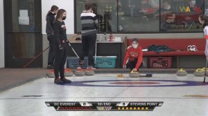 WAAM Coverage of DC Everest vs Stevens Point Girls Curling - 2/18/22