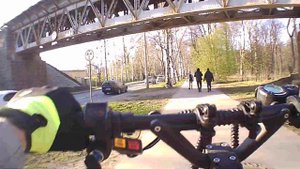 Электросамокат. Катаемся по городу.