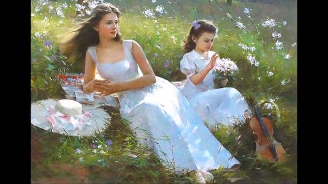 Китайский художник  Ан Хи Имя Тебе  Женщина   Монтаж Екатерина Демидова