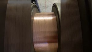 Рядная намотка проволоки СВ08Г2С Ф1.2мм на каркасную кассету К300