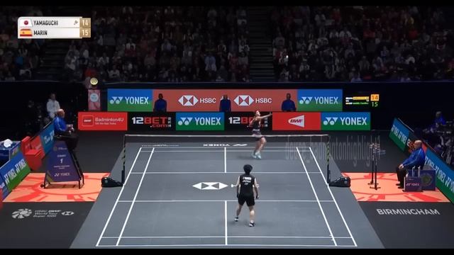 2024 전영오픈 Akane Yamaguchi 기권 (JPN) vs Carolina Marin (SPN) | Badminton All England Open 2024 | FINA