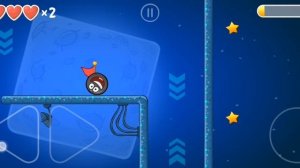 Красный шарик на луне