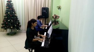 Хачатурян А. Танец с саблями из балета Гаянэ ( для 2-х ф- но, в 4 руки)