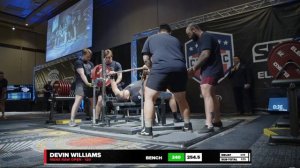 Devin Williams 955,5kg Total 120kg Class | Powerlifting America Nationals 2024