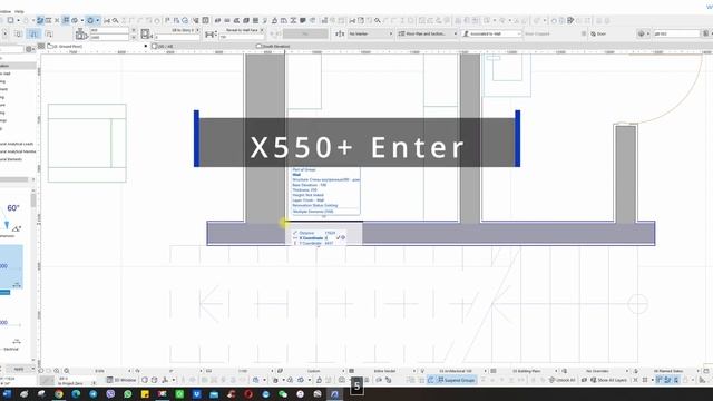 ArchiCad's most underrated and secret keyboard shortcut.