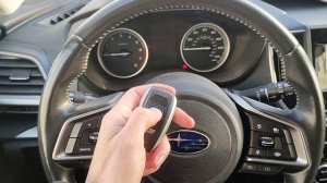 Прописал новый смарт ключ для Subaru Forester