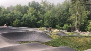 Baker Creek Preserve Pump Track First visit  Old school BMX  Haro Lineage