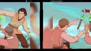 Первая форма фехтования на световых мечах (Шии Чо) Форма стремительности