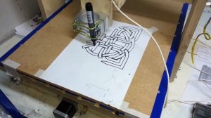 Отрисовка рисунка на ЧПУ станке