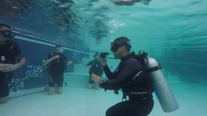 First Future.TeacherEmil. Intro Video of scuba diving.