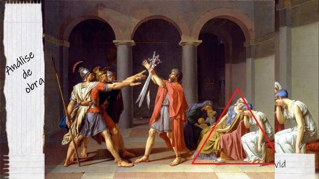 O JURAMENTO DOS HORÁCIOS - JACQUES-LOUIS DAVID - ANÁLISE DE OBRA DO PAS - 2ª ETAPA смотреть онлайн