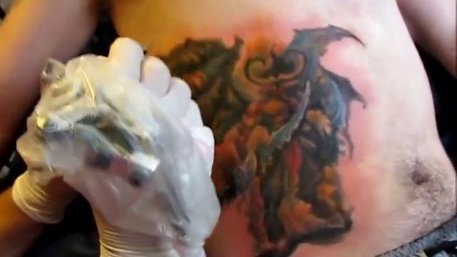 Illidan Tattoo from Tyll Vietta, Hungary, Balatonboglár смотреть онлайн