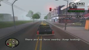 GTA SAN ANDREAS COPLAND - TAXI MISSION 10 FARES