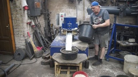 Гранулирование сосновой стружки. Гранулятор ГУ-15