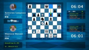 Chess Game Analysis: Миронов Михаил - Валентин Грищенко : 1-0 (By ChessFriends.com)