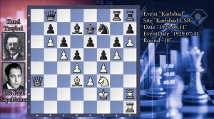 For Capablanca V stands for Victory