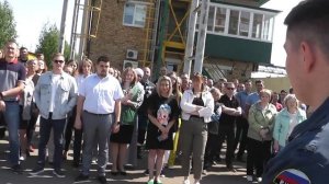 Обучение работников УРПС правилам использования огнетушителя. 2023-05-18