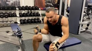 Тренировка по армрестлингу /armwrestling training