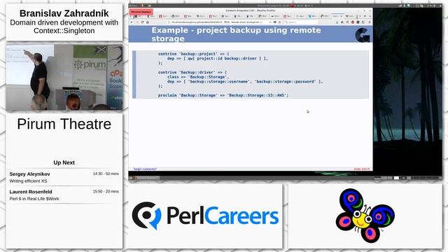 Day 1: Pirum Theatre: Branislav Zahradnik - Domain Driven Development With Context Singleton смотреть онлайн