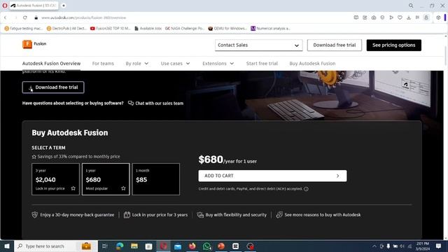 How to install Fusion 360 for Students