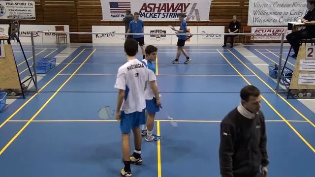 MČR badminton U-19 - čtyřhra muži