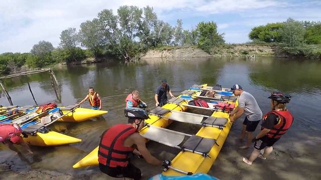 16 Крива Лука сплав на катамаранах 29 ліпня 2018 рготовимся до сплаву смотреть онлайн