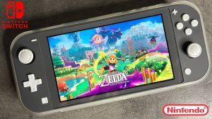 The Legend of Zelda: Echoes of Wisdom Nintendo Switch Lite Gameplay