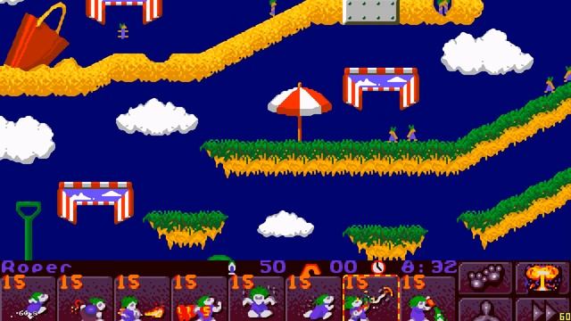 Lemmings 2 The Tribes | SEGA GENESIS | HD | FUSION EMULATOR смотреть онлайн