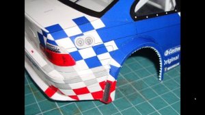 Сборка BMW M3 GTR 1_18 от "ЮМК", Алексей Овчинников.