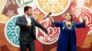 📹 Саният Надирбекова и Батырхан Казимов Зажигательная лезгинка