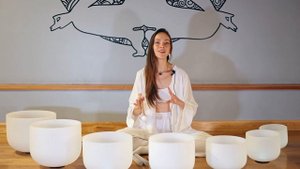 Мини-курс по хрустальным поющим чашам. 2 урок. #хрустальныечаши