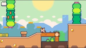 Играем за пиксельных котов! Прохождение Super Cat Tales! Секретный уровень? #4