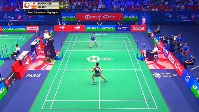 Carolina Marin vs Akane Yamaguchi | Badminton French Open 2022 | Semi Finals