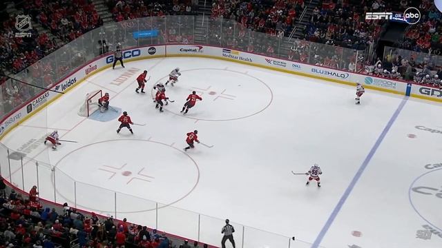 Rangers' Adam Fox Unleashes Rocket From The Point To Score His Second vs. Capitals