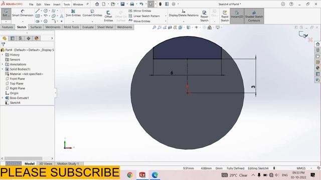 Pneumatic gripper design in Solidworks | Adjusting Rod design | Explain cad | Solidworks 2023