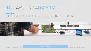 Автоматический ЖД переезд под управлением Ардуино