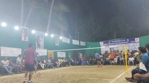 Guntur vs Gudivaada Badminton Match in Kanikipadu Tournament